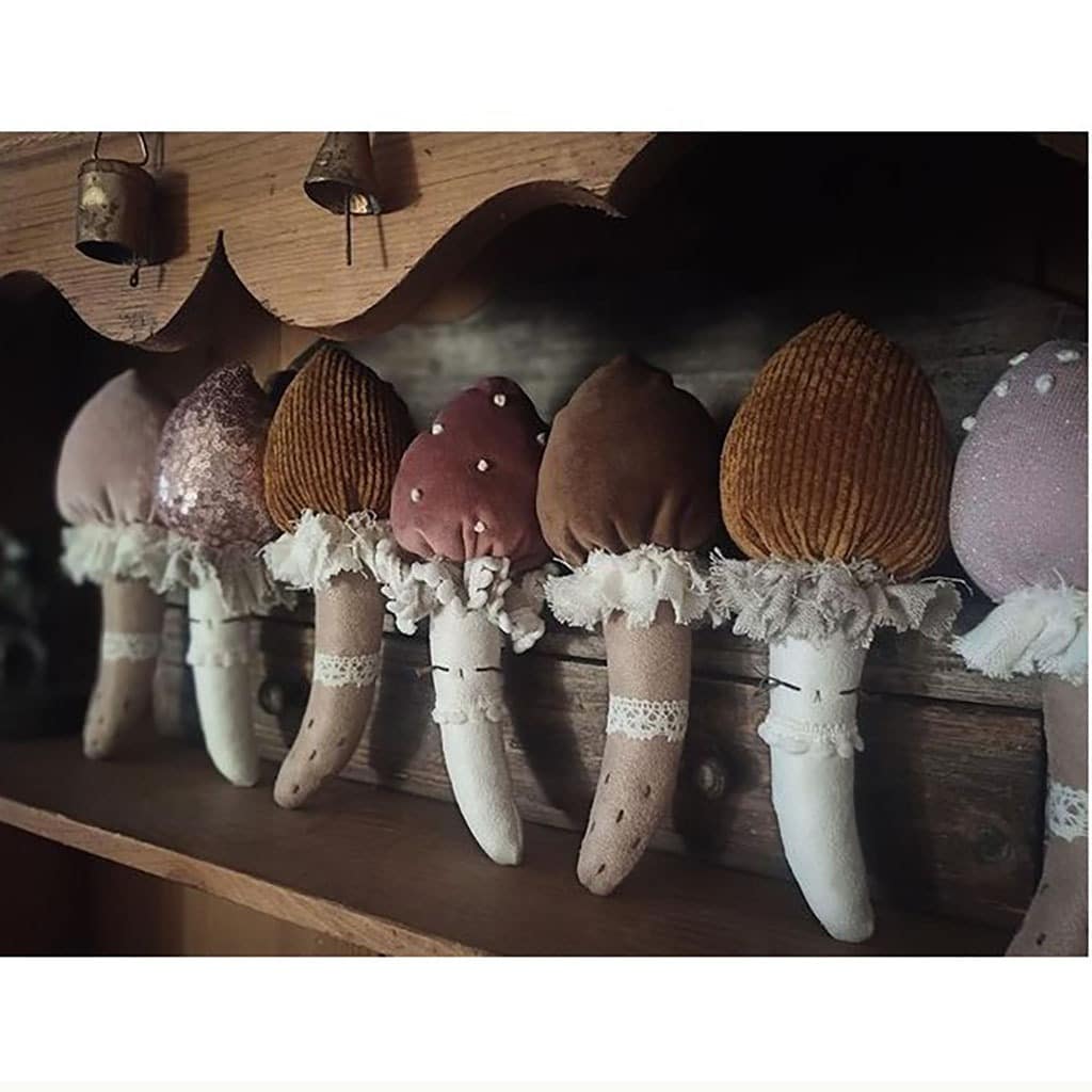guirlande champignons pinky lady