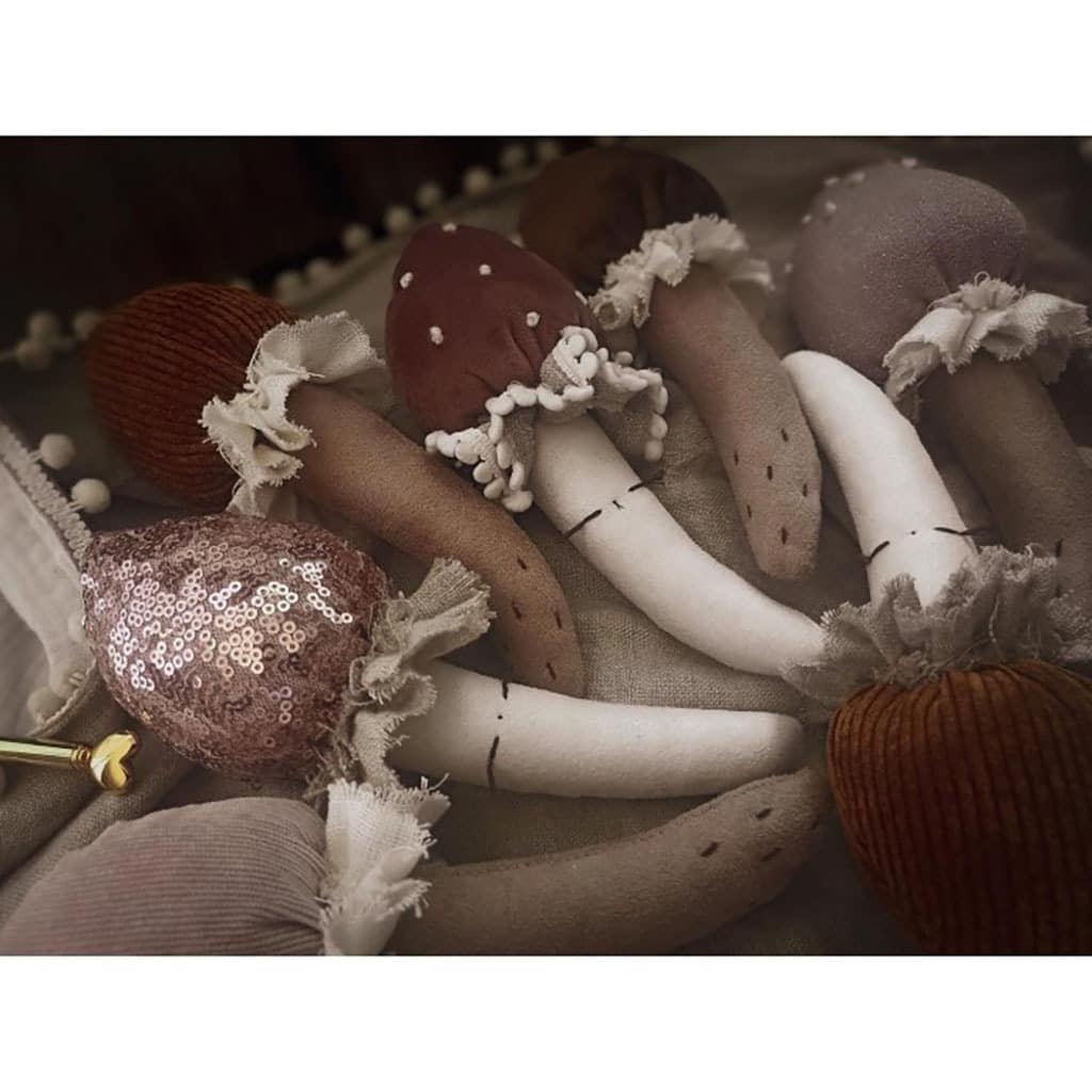guirlande champignons détails
