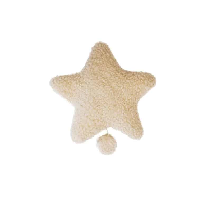 coussin musical en forme d'étoile de la marque mrs ertha