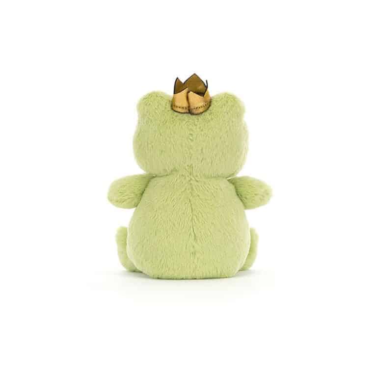 Doudou grenouille verte de la marque jellycat