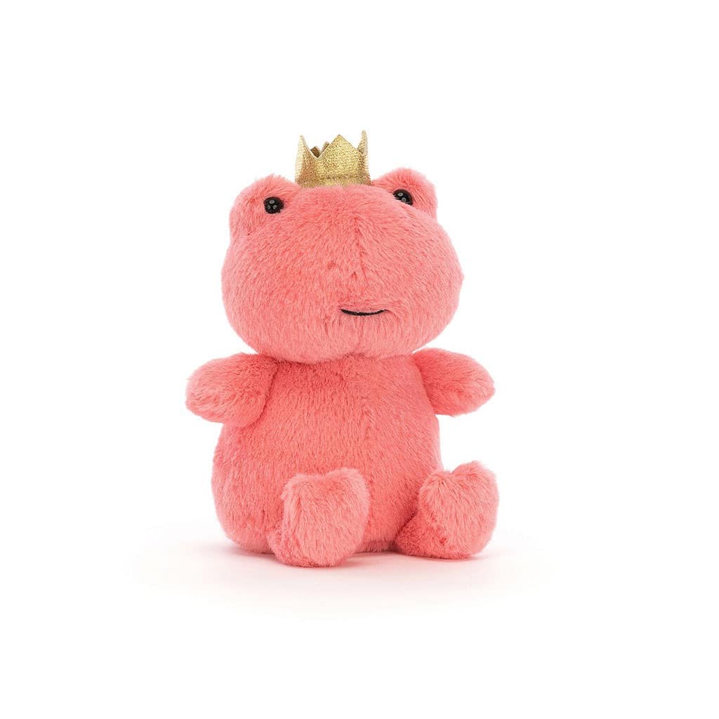 Doudou grenouille rose de la marque jellycat