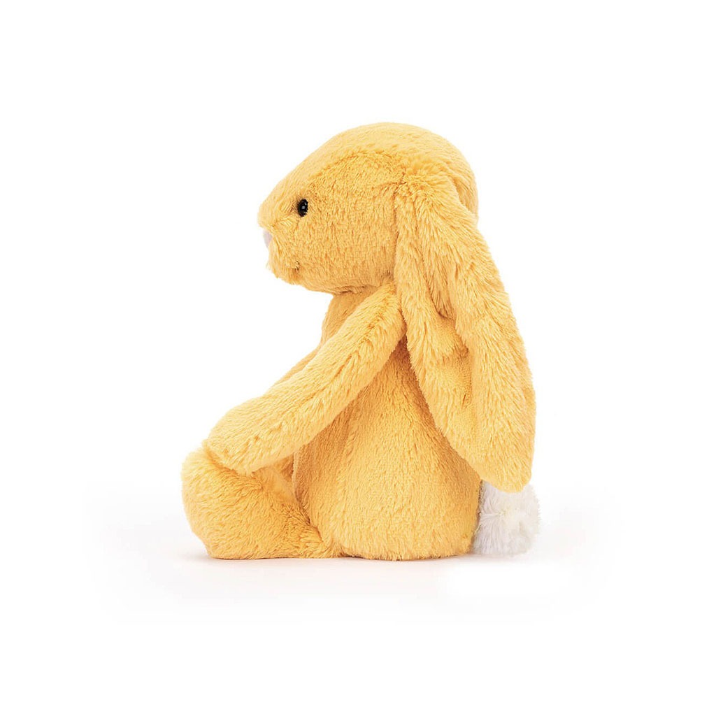 Doudou lapin jaune soleil de la marque jellycat