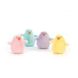 Mini doudou poussin de chez jellycat
