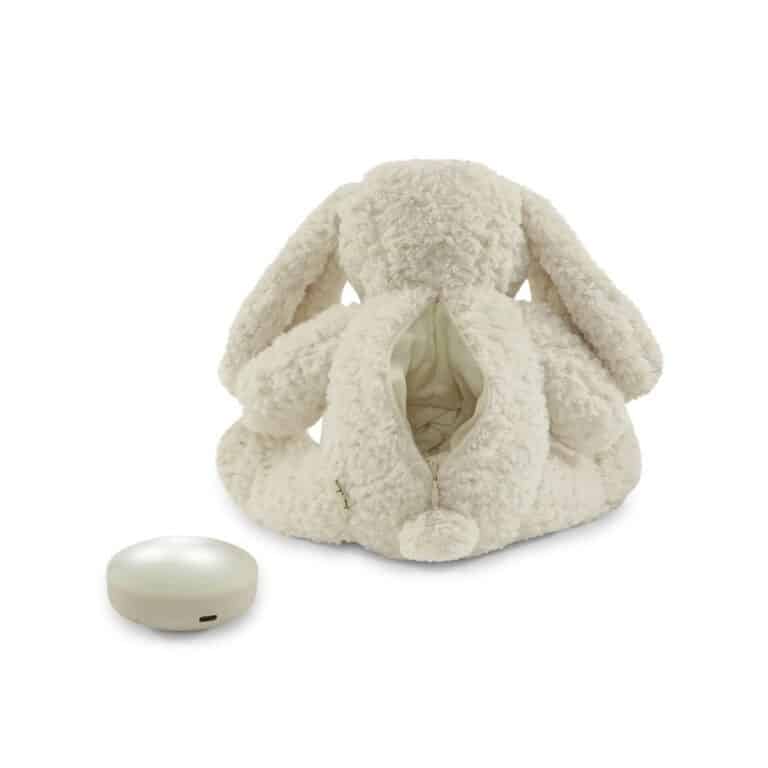 Doudou lapin lumineux et sonore de la marque konges sloejd