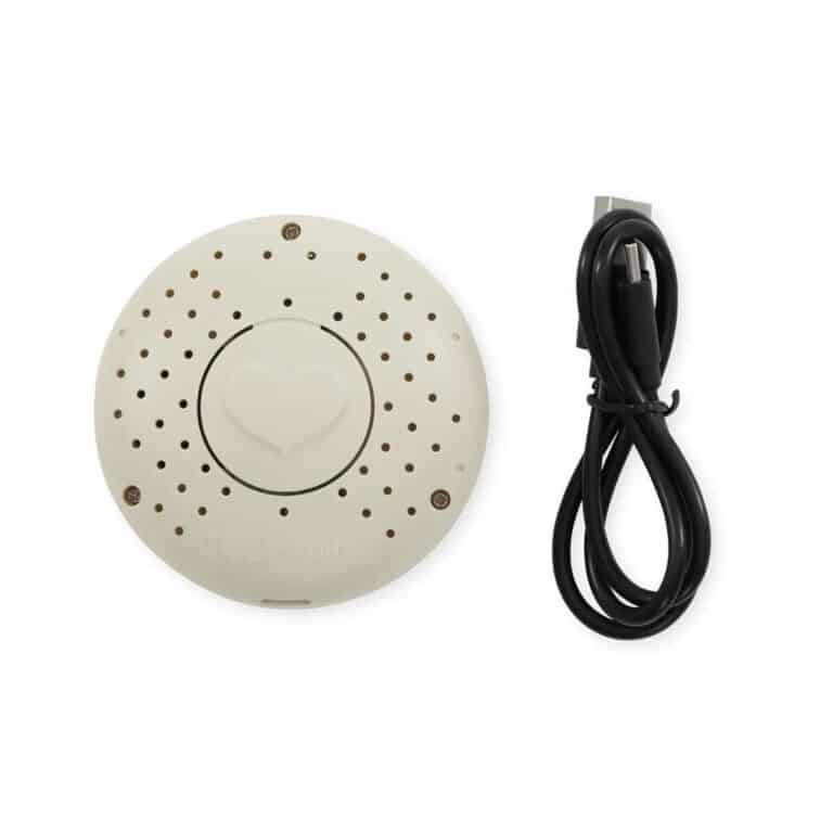 Doudou lapin lumineux et sonore de la marque konges sloejd