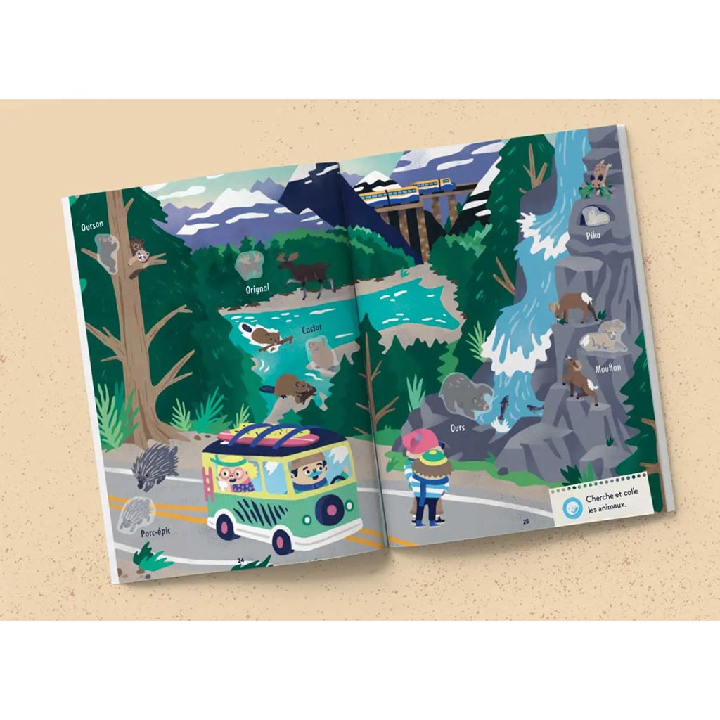 carnet de voyage les mini mondes au canada de l'ouest