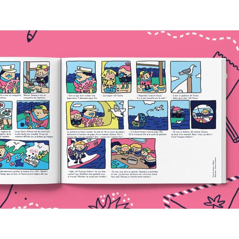 Le coffret complet des mini mondes avec le trimaran