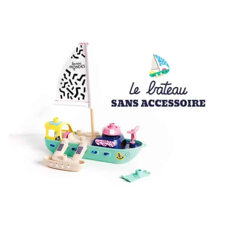 Le coffret complet des mini mondes avec le trimaran