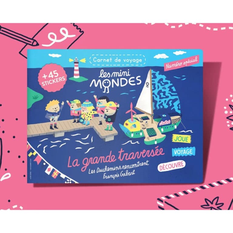 Le coffret complet des mini mondes avec le trimaran