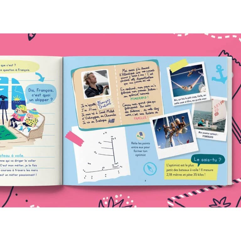 Le coffret complet des mini mondes avec le trimaran