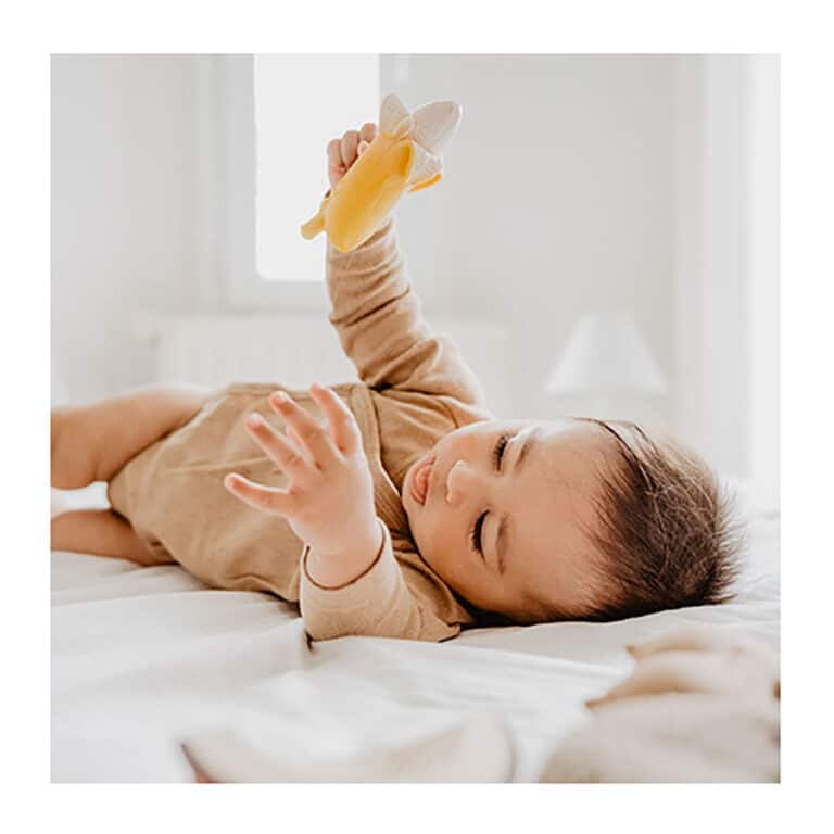 jouet dentition banane ambiance bébé