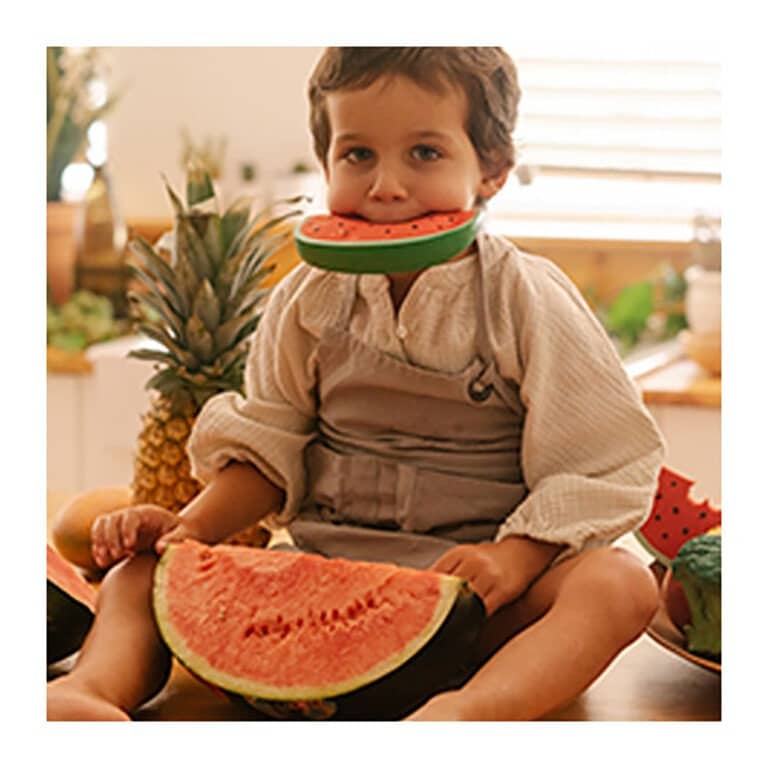 jouet de bain pastèque ambiance enfant