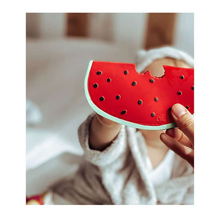 jouet de dentition pastèque ambiance