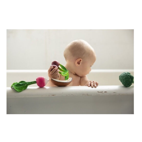 jouet de dentition ramona le radis ambiance bain