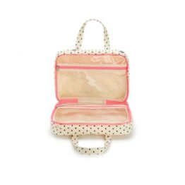 Sac valisette rose fluo de la marque bonton parfait pour les voyages
