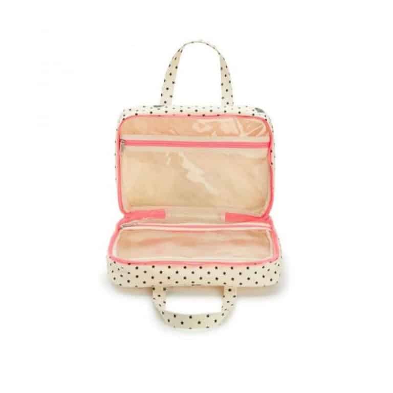 Sac valisette rose fluo de la marque bonton parfait pour les voyages