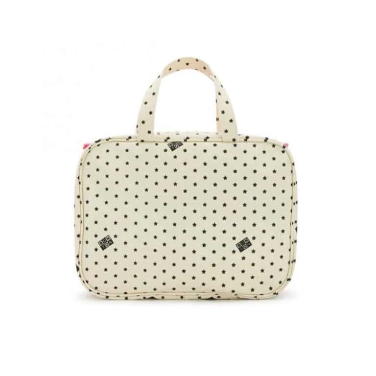 Sac valisette rose fluo de la marque bonton parfait pour les voyages