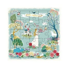 Carte puzzle princesse cartes d'art