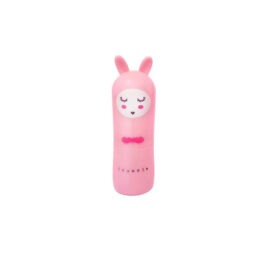 Un baume à lèvres bunny en rose odeur fraise de la marque inuwet