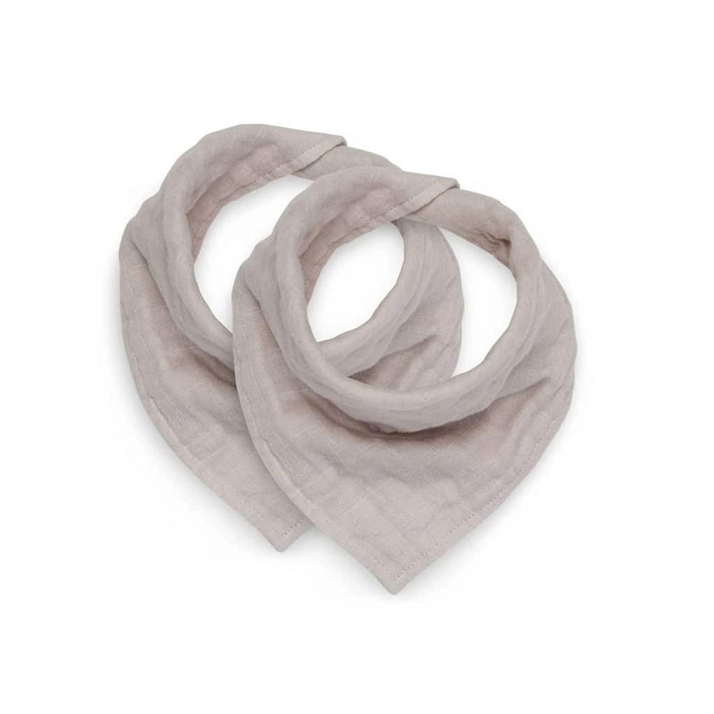 bavoir bandana nougat jollein fond blanc