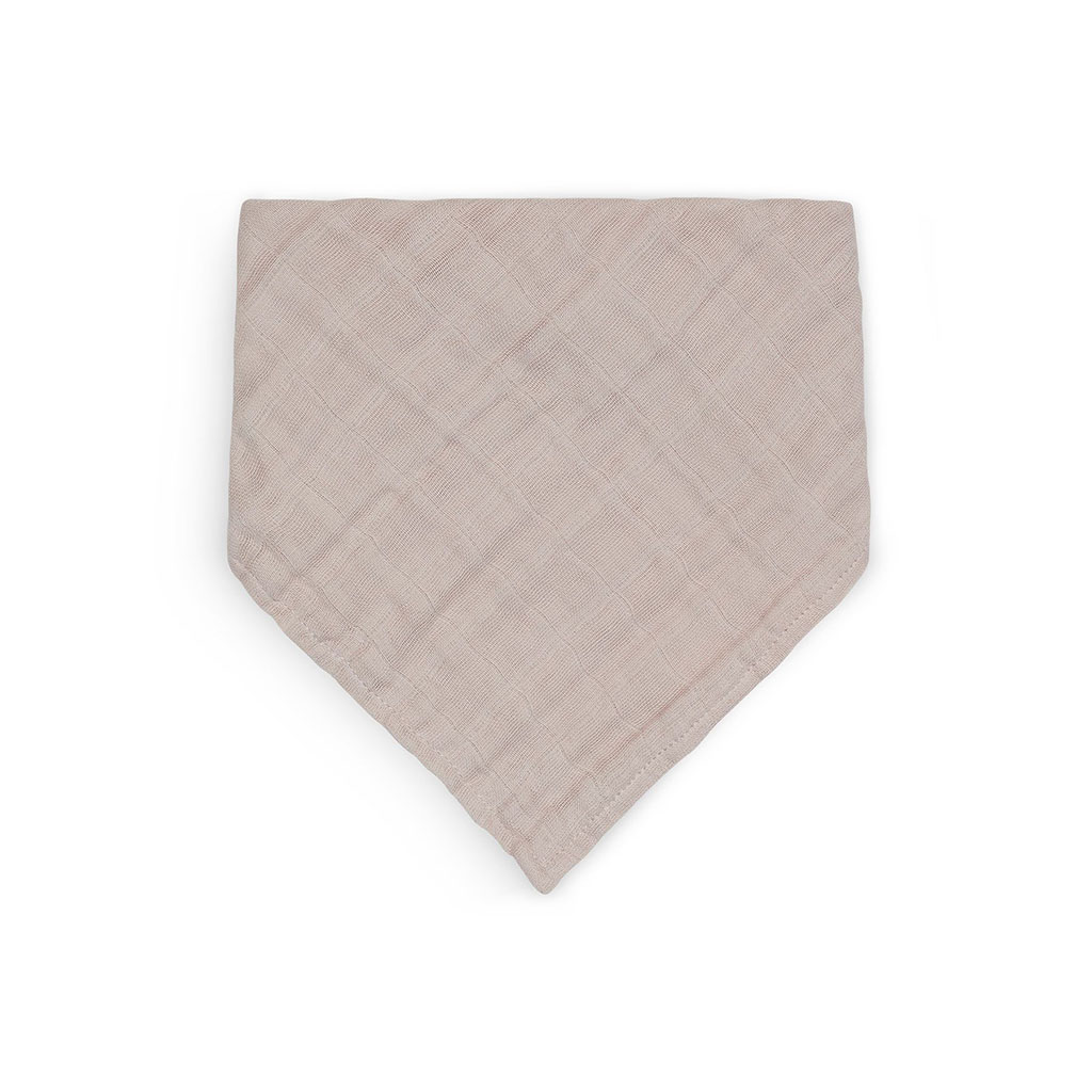 bavoir bandana nougat jollein à plat
