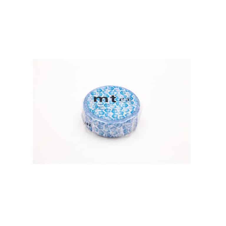 masking tape fleurs nemophila bleu