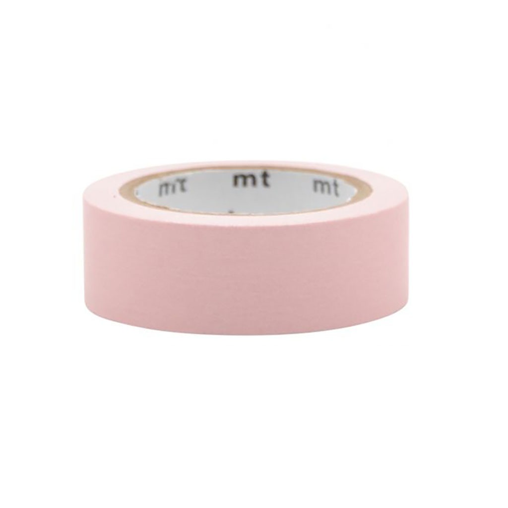 Masking tape rose pastel