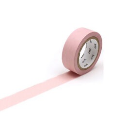 Ce Masking Tape rose pastel vous permettra de rajouter de la couleur sur vos cahiers
