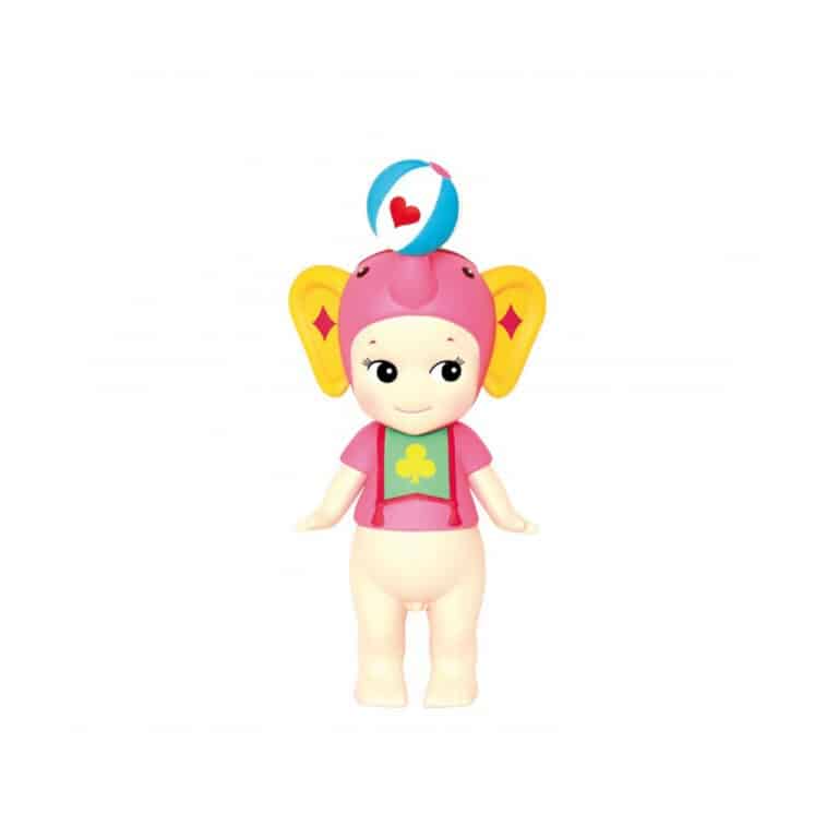 Les figurines sonny angel de la série circus se trouvent dans des boîtes mystères