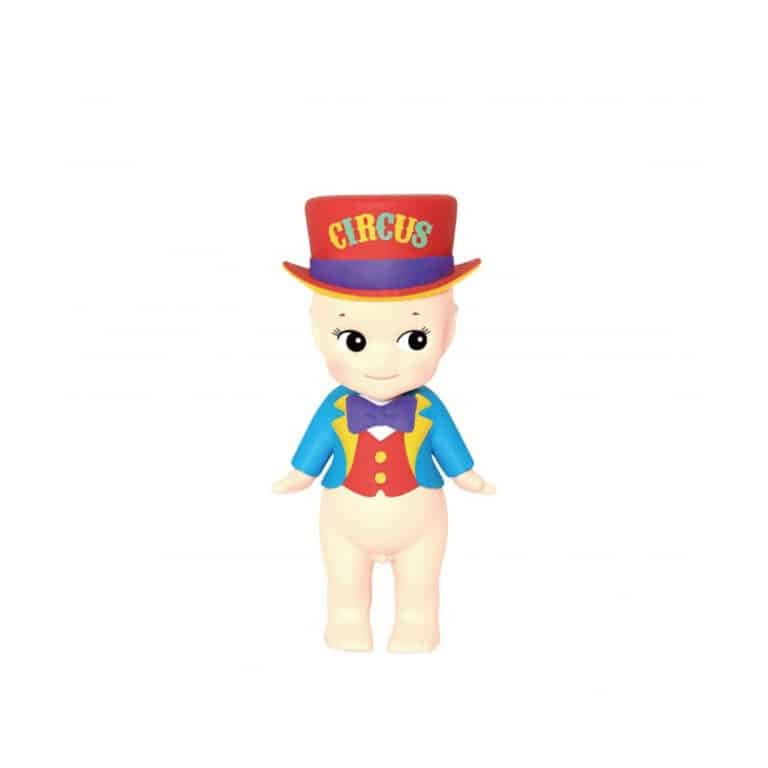 Les figurines sonny angel de la série circus se trouvent dans des boîtes mystères