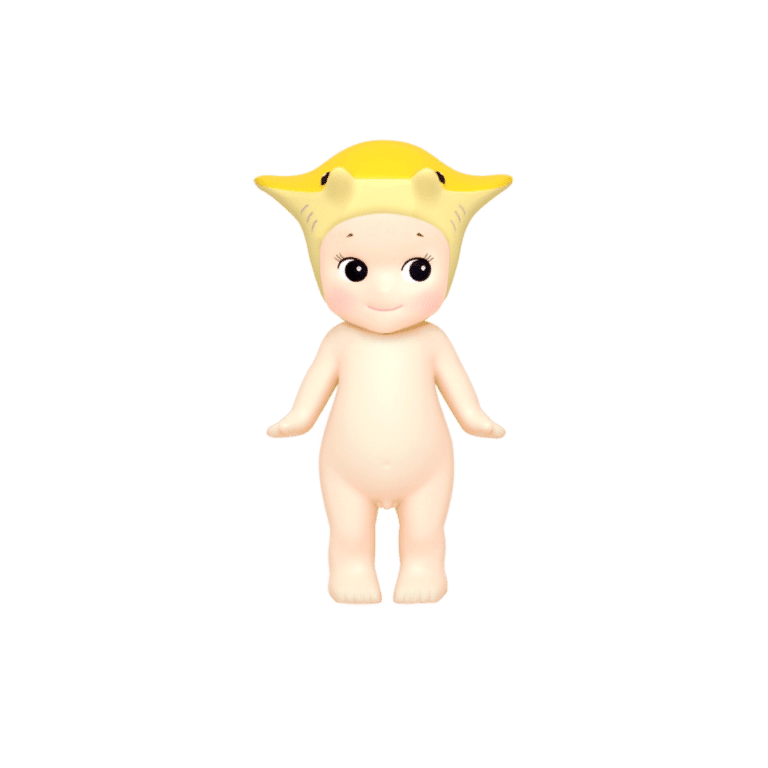 Les figurines sonny angel de la série marin se trouvent dans des boîtes mystères