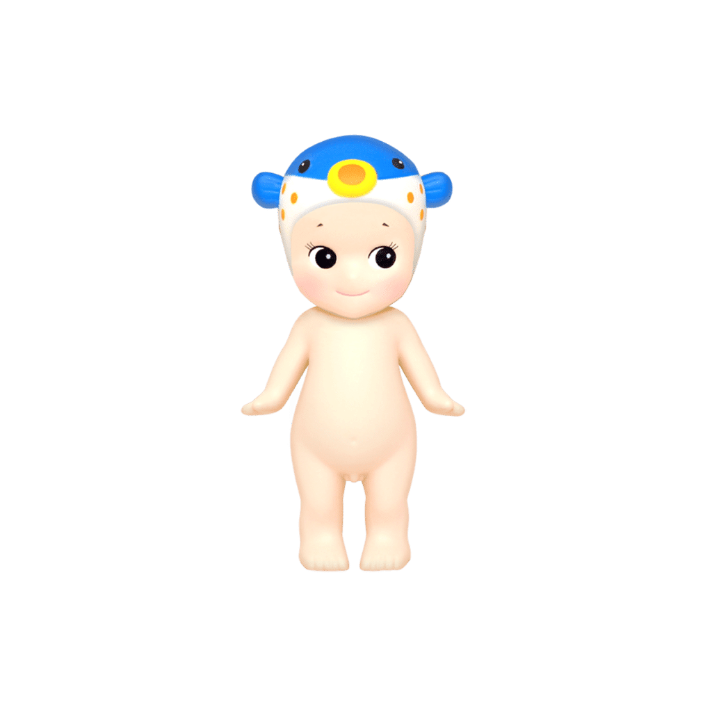 Les figurines sonny angel de la série marin se trouvent dans des boîtes mystères