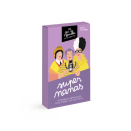 jeu de 7 familles super nanas minus edition sur fond blanc