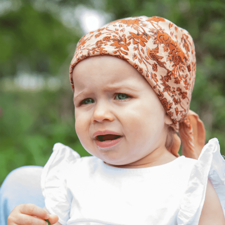 Petit foulard isha cerise bindi atelier