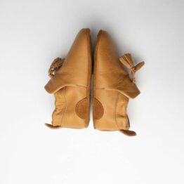 Chaussons barnabé camel deux bouts