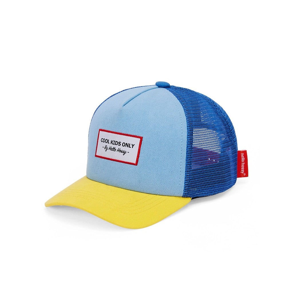 Blue Motocross Minky Front Trucker Hat Casquette de camionneur pour enfants  Snap Back Hat Casquette de camionneur pour bébé Casquette de camionneur  adulte Casquette de baseball pour enfants -  France