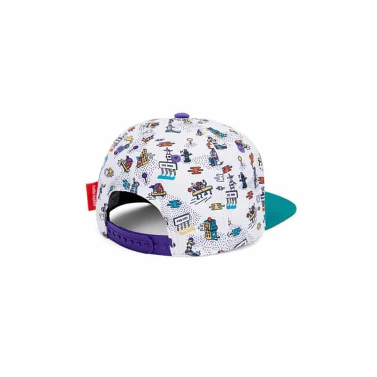 Casquette enfant city hello hossy vue de face sur fond blanc