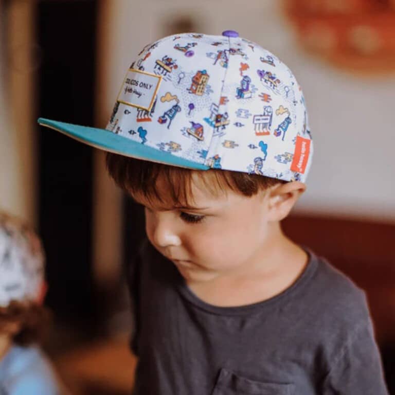Casquette enfant hello hossy city portée