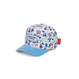 Casquette enfant ocean lover hello hossy vue de face sur fond blanc