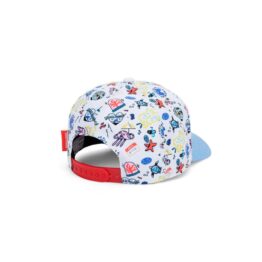 Casquette enfant ocean lover hello hossy vue de derrière sur fond blanc