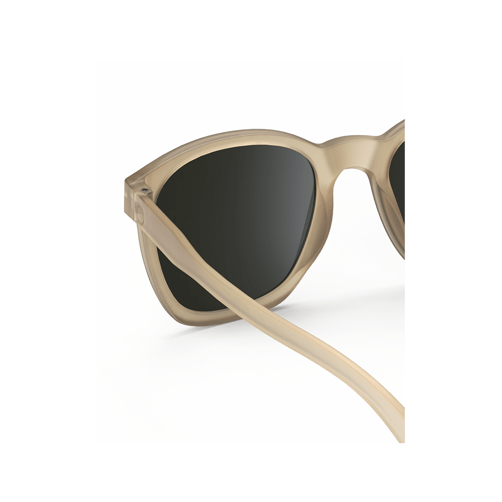 Lunettes de soleil journey vue de derrière sur fond blanc