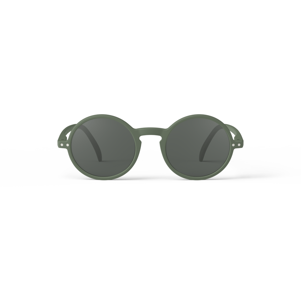 Lunettes de soleil izipizi vue de face sur fond blanc