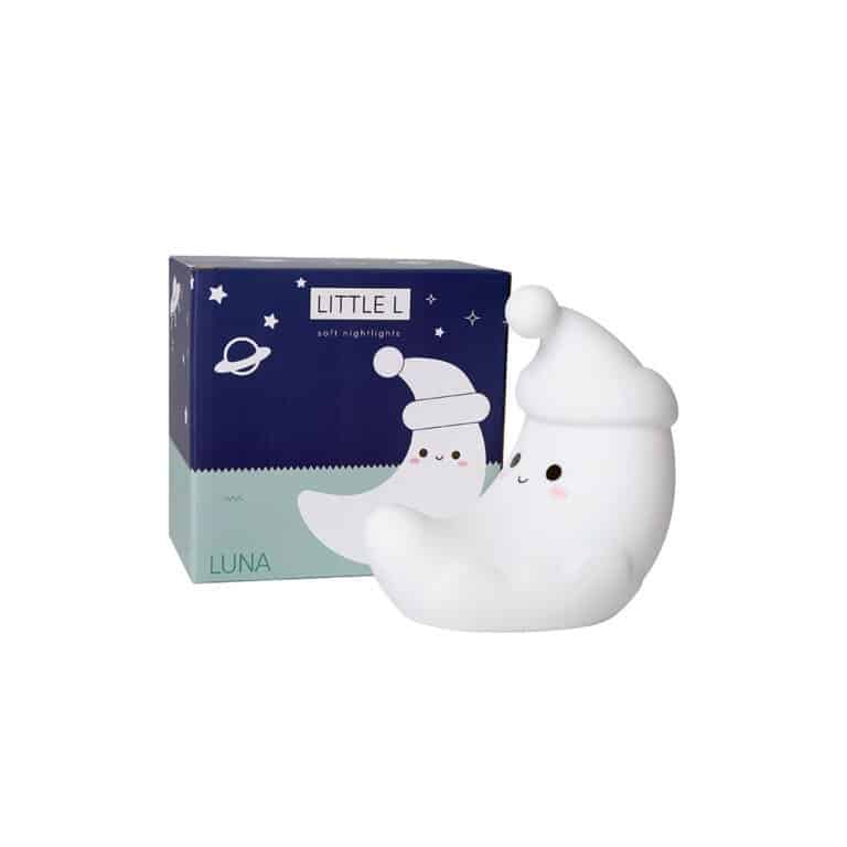 veilleuse avec télécommande lune