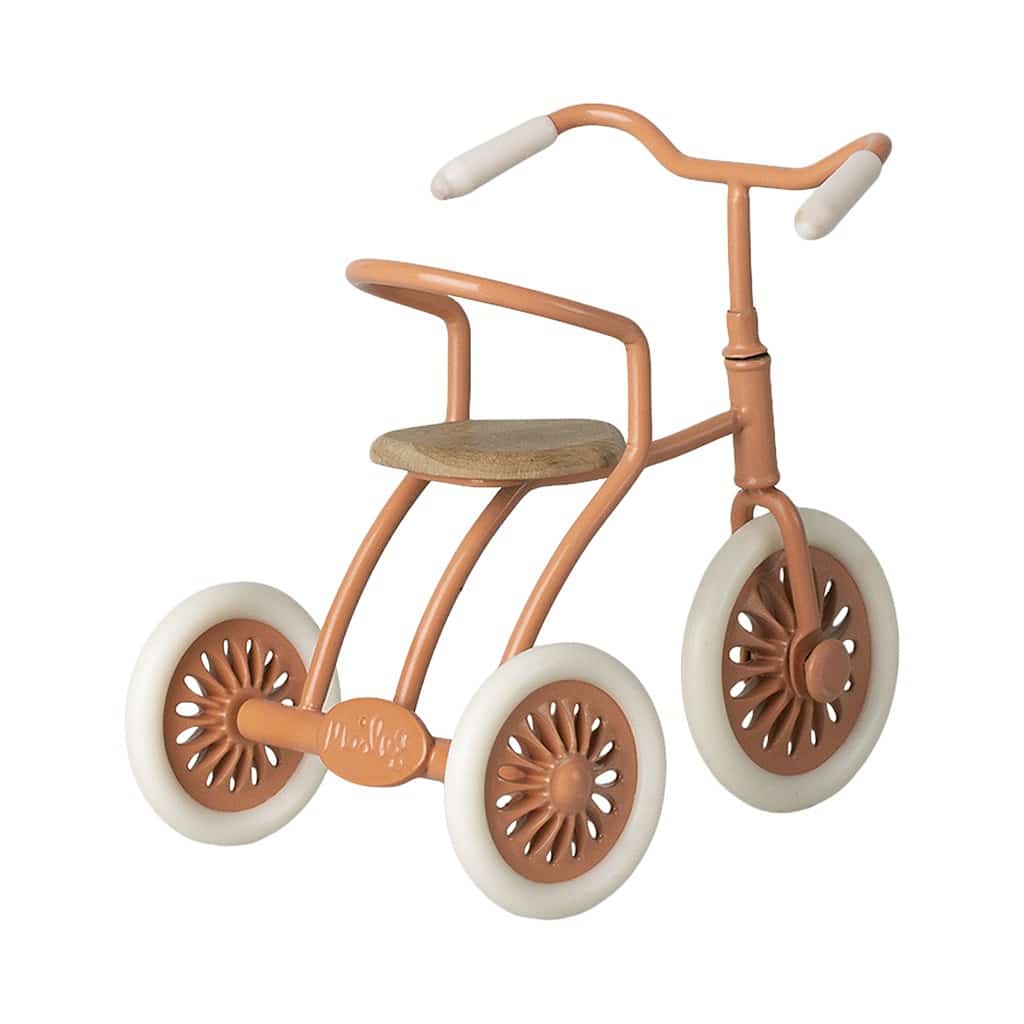 tricycle corail vue de dos maileg