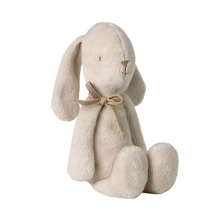 doudou lapin crème debout