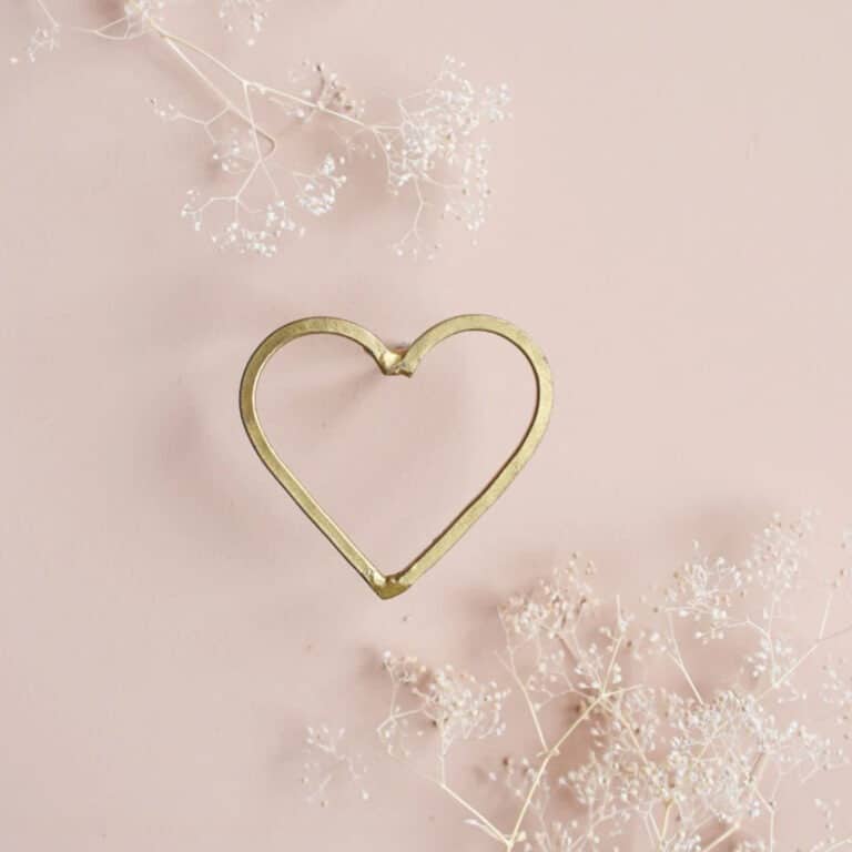 clou mural coeur ambiance