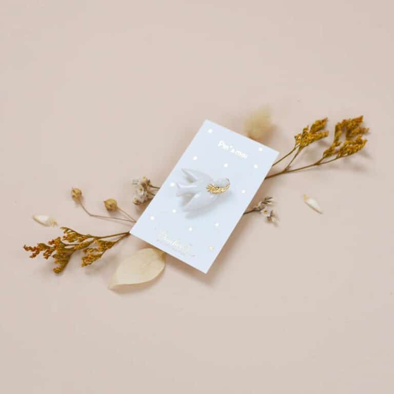 pin's colombe ambiance profil