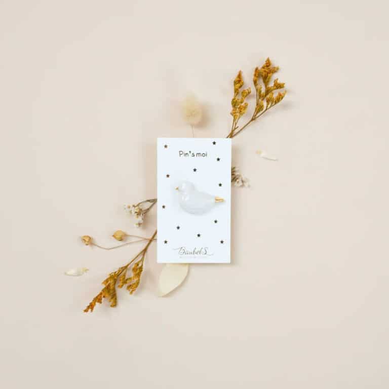 pin's oiseau ambiance