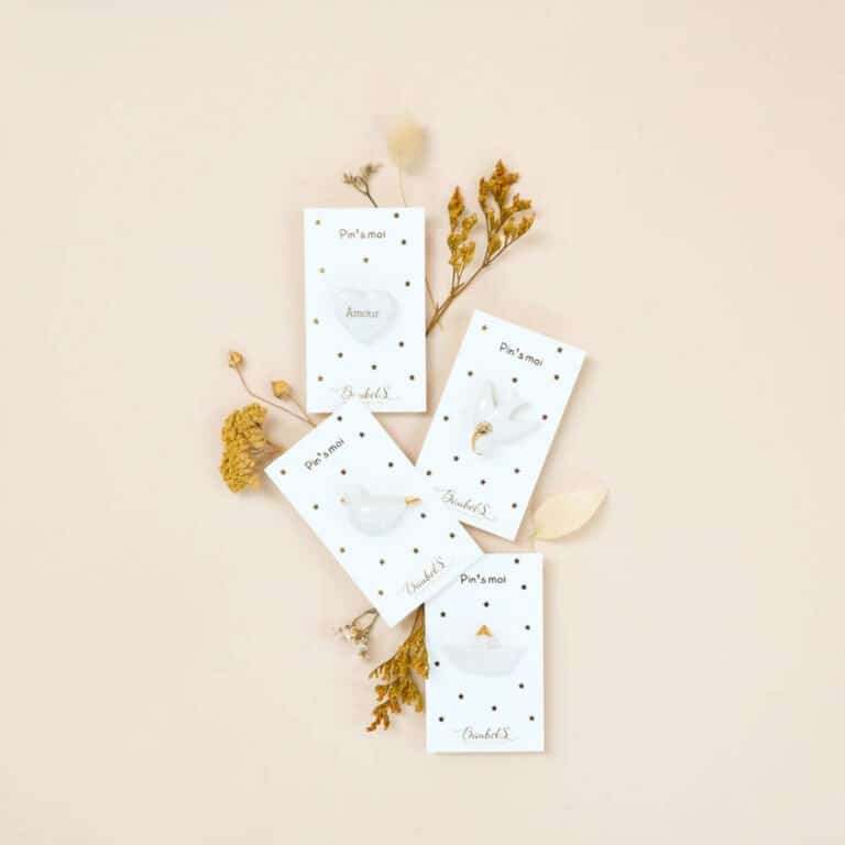 pin's porcelaine ambiance