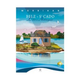 affiche belz st cado vue de face sur fond blanc